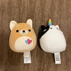 Dog and cat squishmellow